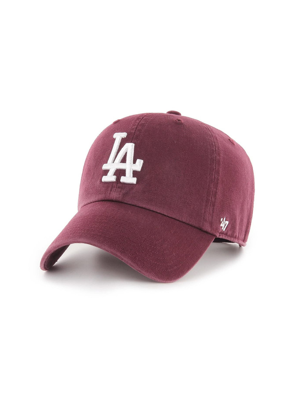 Los Angeles Dodgers Olive MLB Ballpark Camo Clean Up Cap | Dark Maroon | Size OS